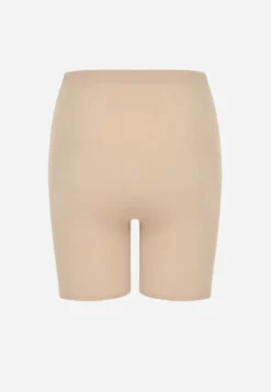 Beżowa Bielizna Modelująca Majtki High Waist Listea