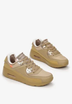 Beżowe Buty Sportowe Irinyxih