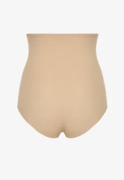 Beżowe Majtki Modelujące High Waist Emiree