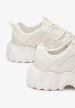 Beżowe Sneakersy Astima
