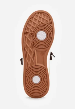 Beżowe Sneakersy Basic z Paskami na Boku Adila