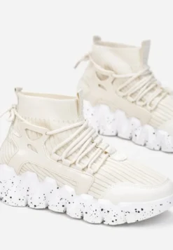 Beżowe Sneakersy Chrysialla