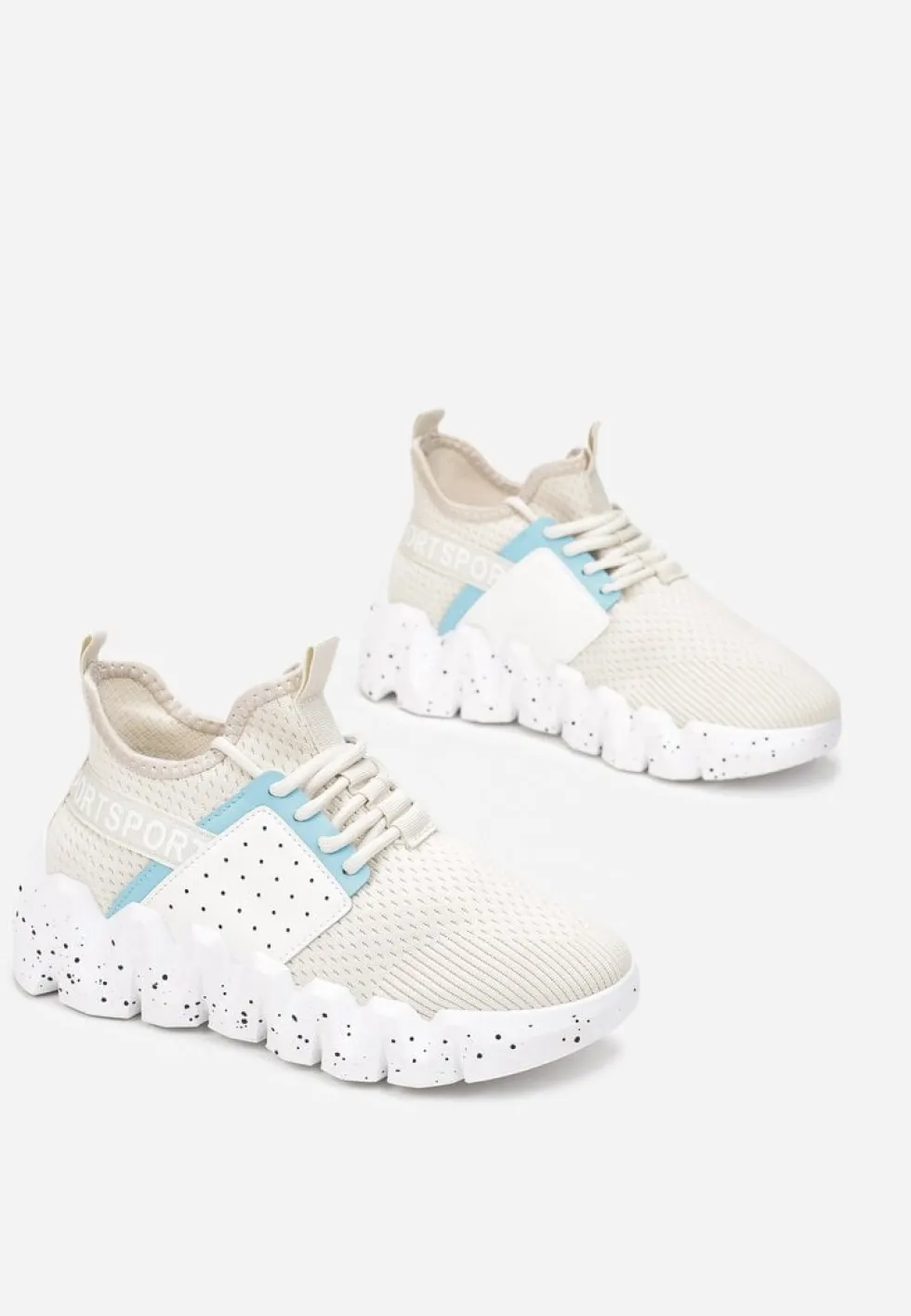 Beżowe Sneakersy Phenede
