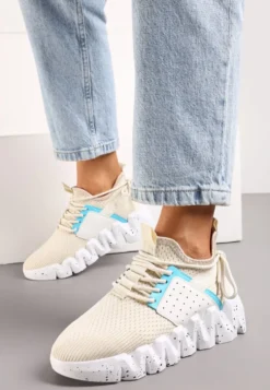 Beżowe Sneakersy Phenede