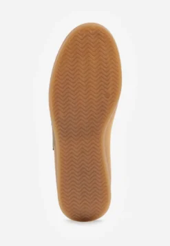 Beżowe Tenisówki Typu Sneakeriny Zapinane Paskiem na Rzep Gelinea