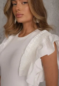 Biała Bluzka Dislie
