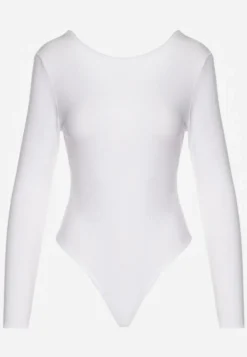 Białe Basicowe Body Sadovelle