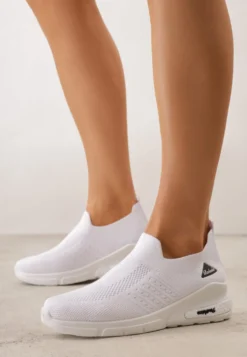 Białe Buty Sportowe Amathane