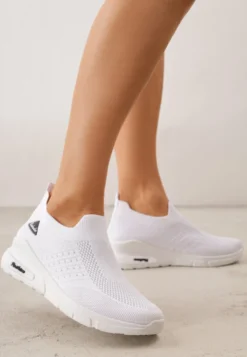 Białe Buty Sportowe Amathane