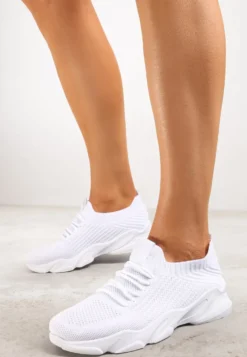 Białe Buty Sportowe Metothee