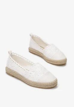 Białe Espadryle Vylixis