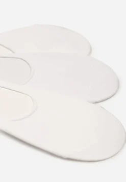 Białe Skarpety z Bawełny 3-pack Stopki Folenira