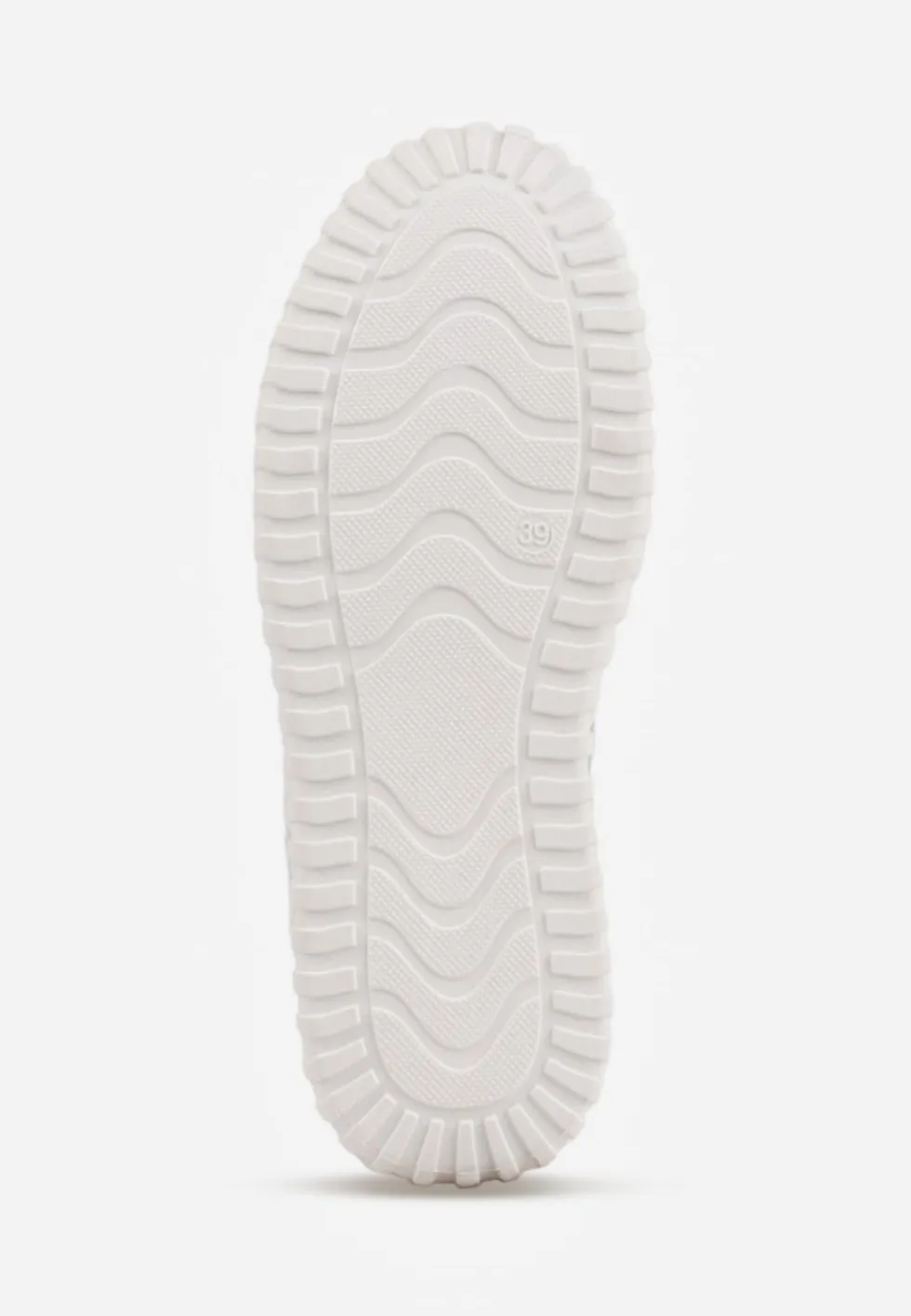 Białe Sneakersy Vices na Platformie z Ażurową Cholewką Lumerise