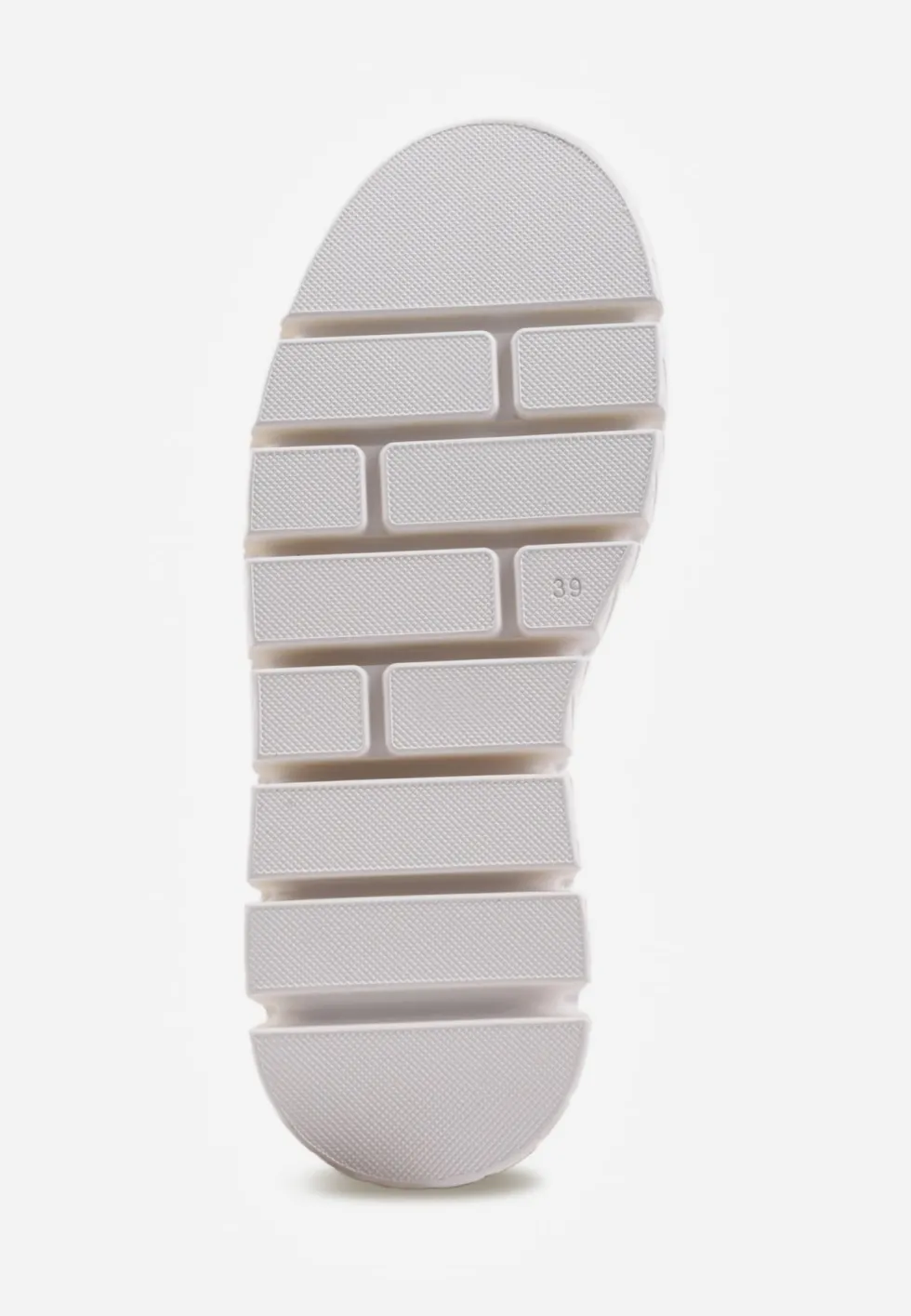 Białe Sneakersy VICES na Platformie Typu Chunky Tassi
