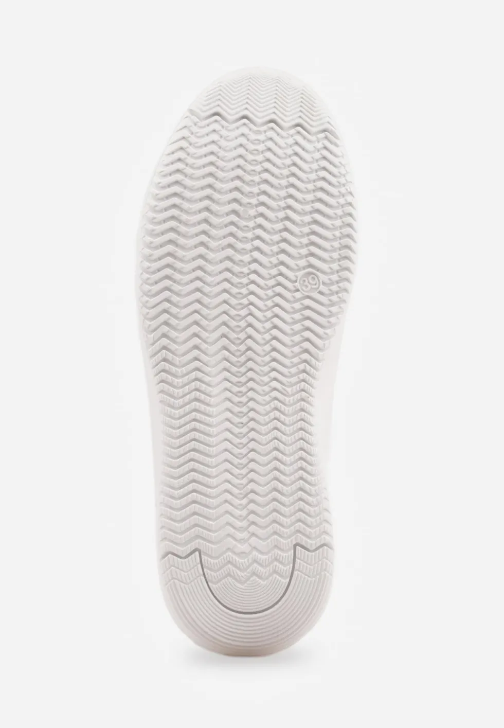Biało-Czarne Sneakersy na Grubej Podeszwie ze Sznurowaniem Serizia