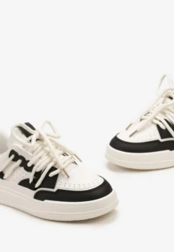Biało-Czarne Sneakersy Sylvena
