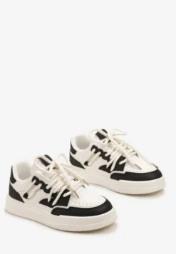 Biało-Czarne Sneakersy Sylvena