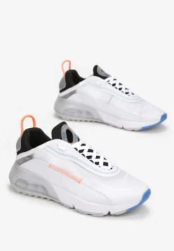 Biało-Szare Sneakersy Azama