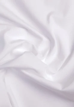Biały Bawełniany T-shirt Ozdobiony po Bokach Rozcięciami Brinelle