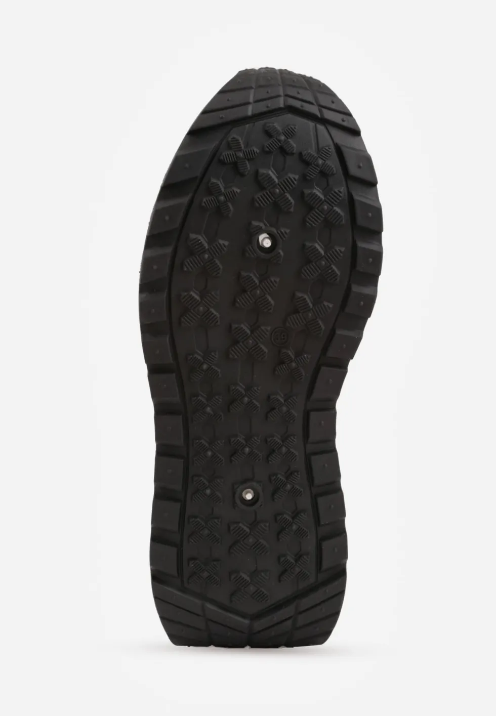 Bordowe Sznurowane Sneakersy Vices na Platformie z Ozdobnymi Paskami Seliniel