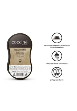 Brązowa Gąbka do Nubuku Coccine