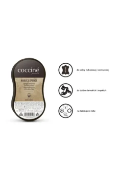 Brązowa Gąbka do Nubuku Coccine