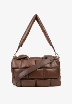 Brązowa Torebka na Ramię Typu Puffer Bag Norriva