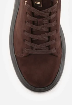 Brązowe Sneakersy VICES na Platformie Typu Chunky Tassi