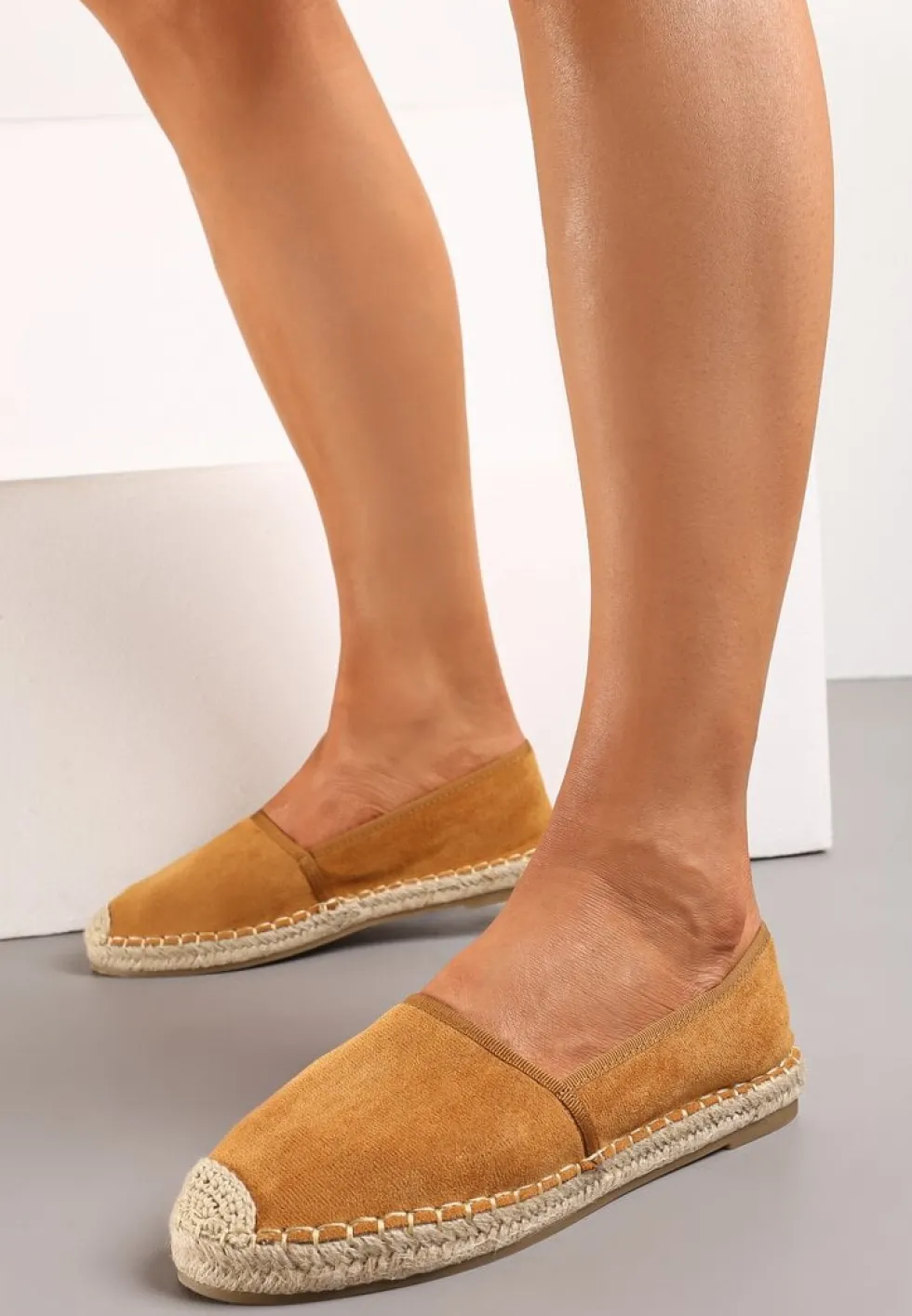 Camelowe Espadryle Aurinda