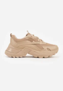 Ciemnobeżowe Sneakersy Dorameia