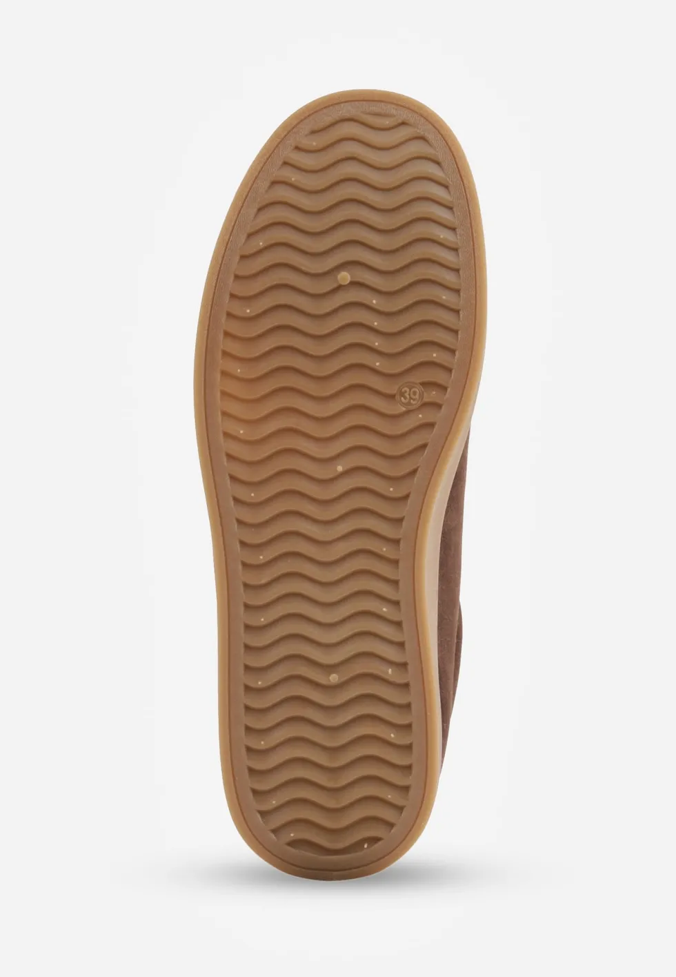 Ciemnobrązowe Sneakersy VICES Typu Tenisówki na Platformie z Paskami po Bokach Zidilla
