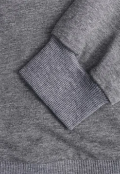 Ciemnoszara Casualowa Bluza z Bawełną Akko