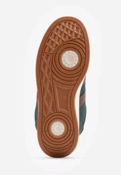 Ciemnozielone Sneakersy Ozdobione Paskami Dolirenna