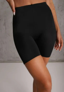 Czarna Bielizna Modelująca Majtki High Waist Listea