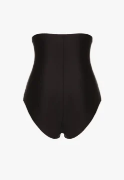 Czarna Bielizna modelująca Majtki Typu Figi High Waist Salanovia