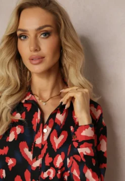 Czarna Koszula w Cętki Phoima