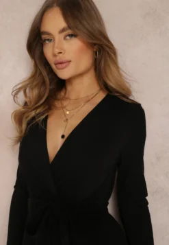 Czarna Sukienka Phlorinis