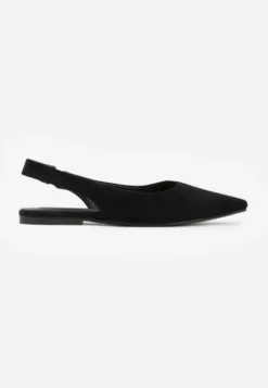 Czarne Balerinki Typu Slingback Diarin