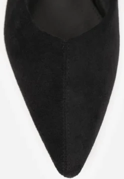 Czarne Balerinki Typu Slingback Diarin