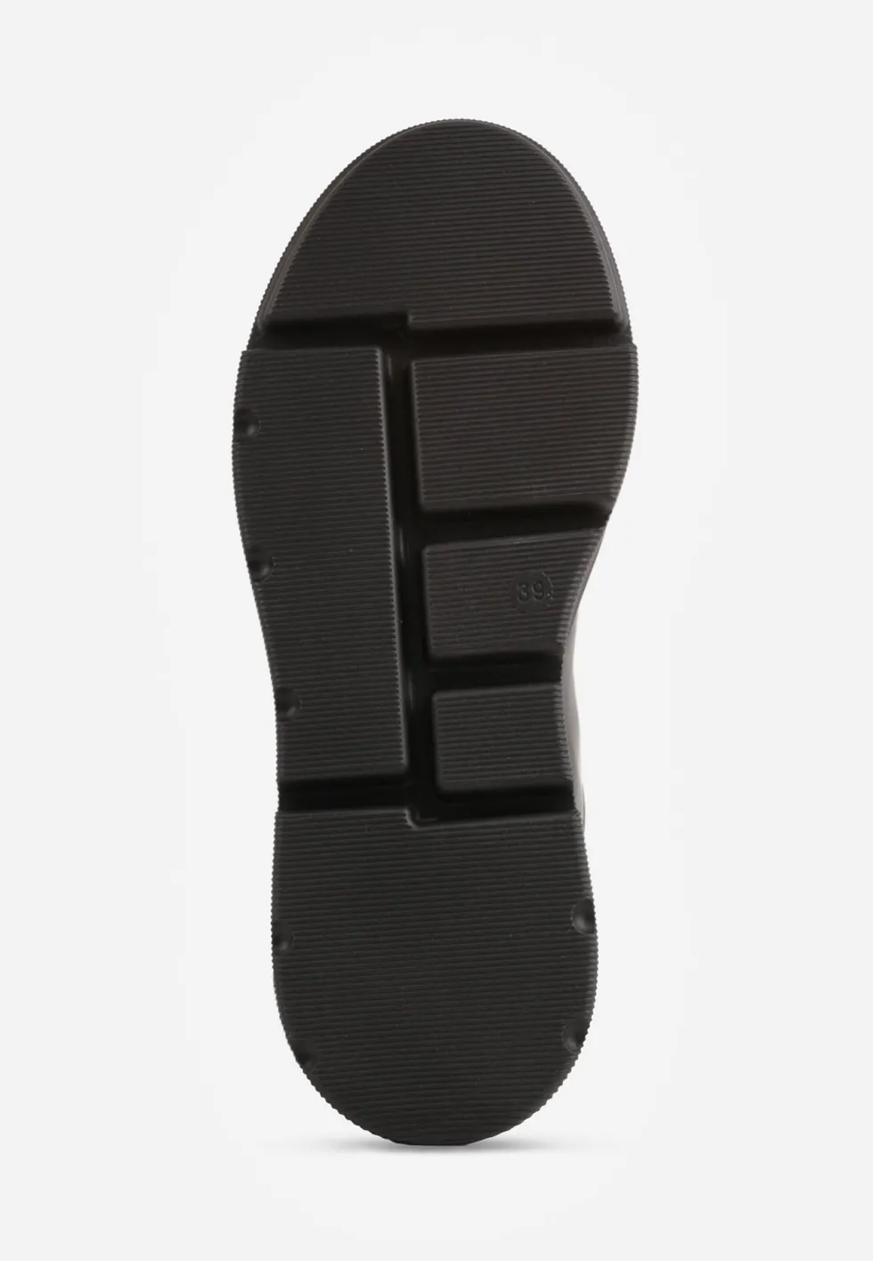 Czarne Botki Vices w Stylu Tech Gothic na Platformie Niorna