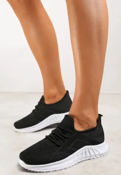 Czarne Buty Sportowe Bemostom