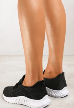 Czarne Buty Sportowe Bemostom