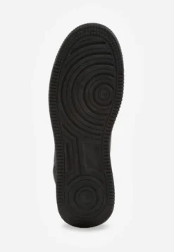 Czarne Casualowe Sneakersy Vices na Niskiej Platformie Torila