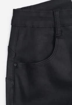 Czarne Jeansy Flare w Stylu 90s High Waist z Kieszeniami Audrani