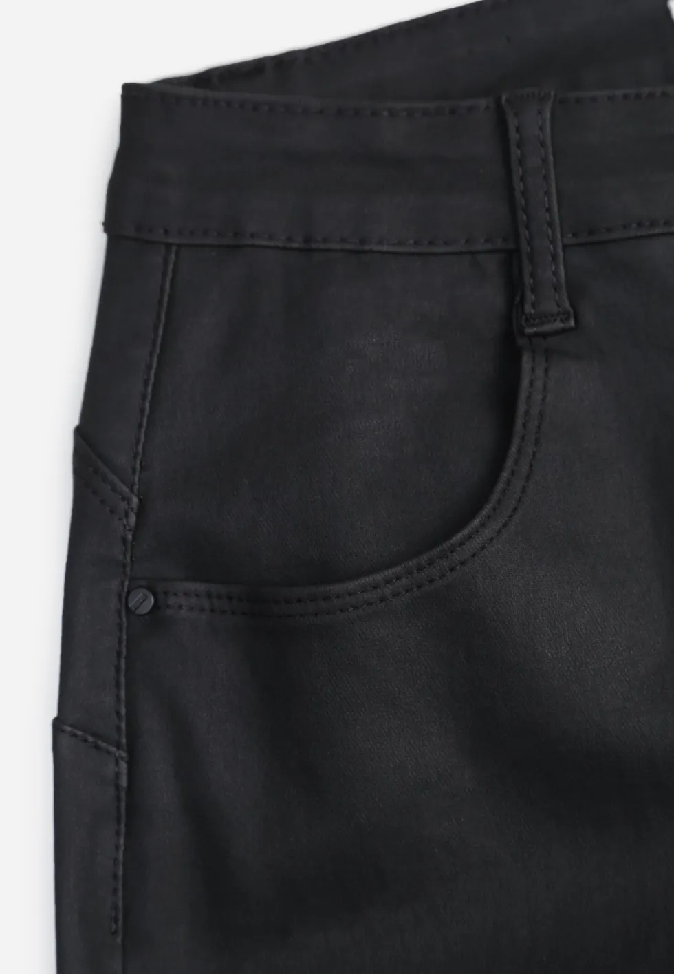 Czarne Jeansy Flare w Stylu 90s High Waist z Kieszeniami Audrani