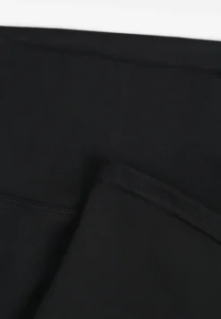 Czarne Legginsy Flare High Waist Ozdobione z Tyłu Modelującym Marszczeniem Deinoreia