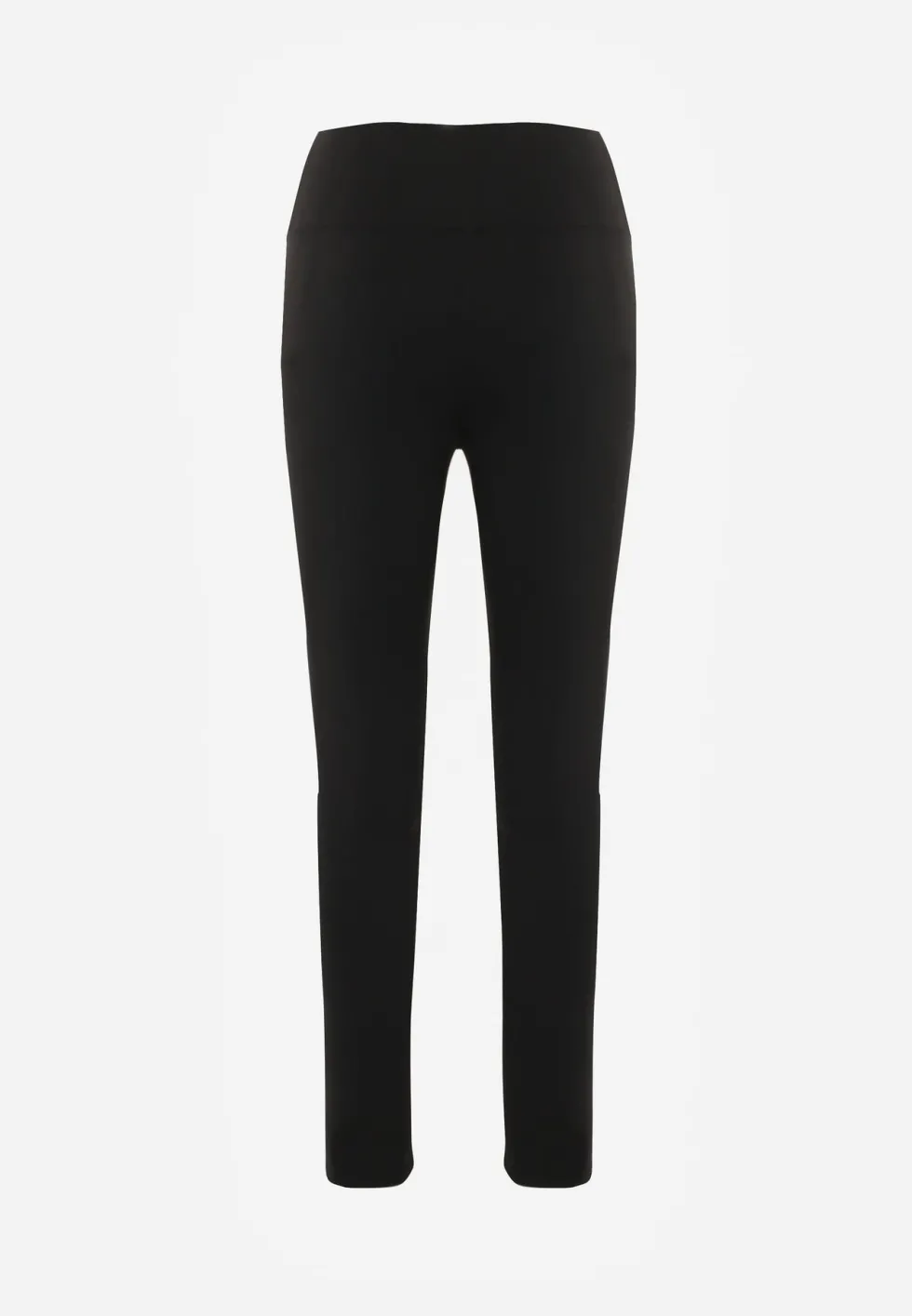 Czarne Legginsy High Waist z Elastycznego Materiału Azelia