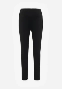 Czarne Legginsy High Waist z Elastycznego Materiału Azelia