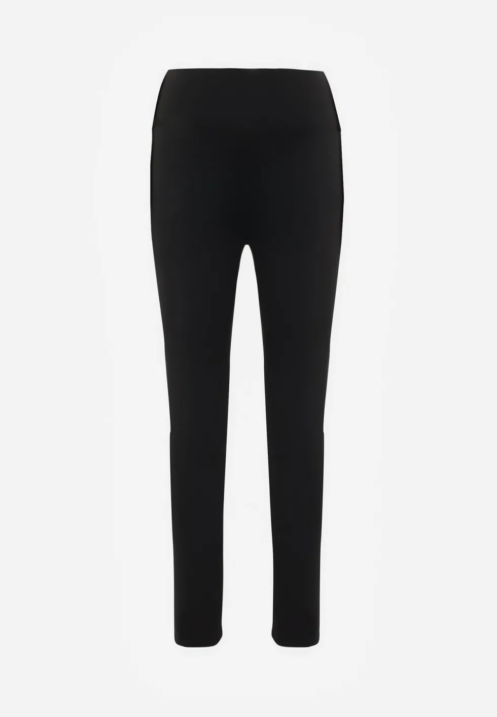 Czarne Legginsy High Waist z Elastycznego Materiału Azelia