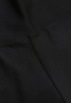 Czarne Legginsy High Waist z Zapiętkami Oliviera